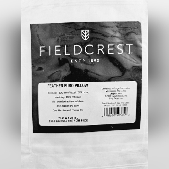 FEATHER EURO PILLOW - Picture 4 of 5